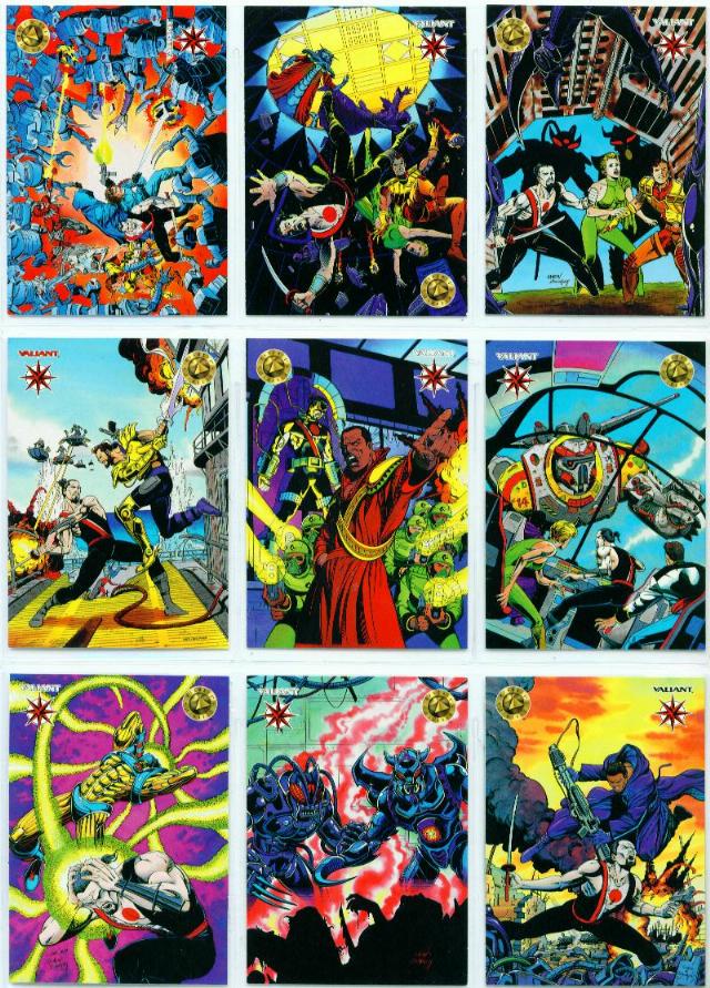 Details about   THE VALIANT ERA TRADING CARDS 1-120 BY UPPER DECK/PYRAMID 1993 COLLECTION 