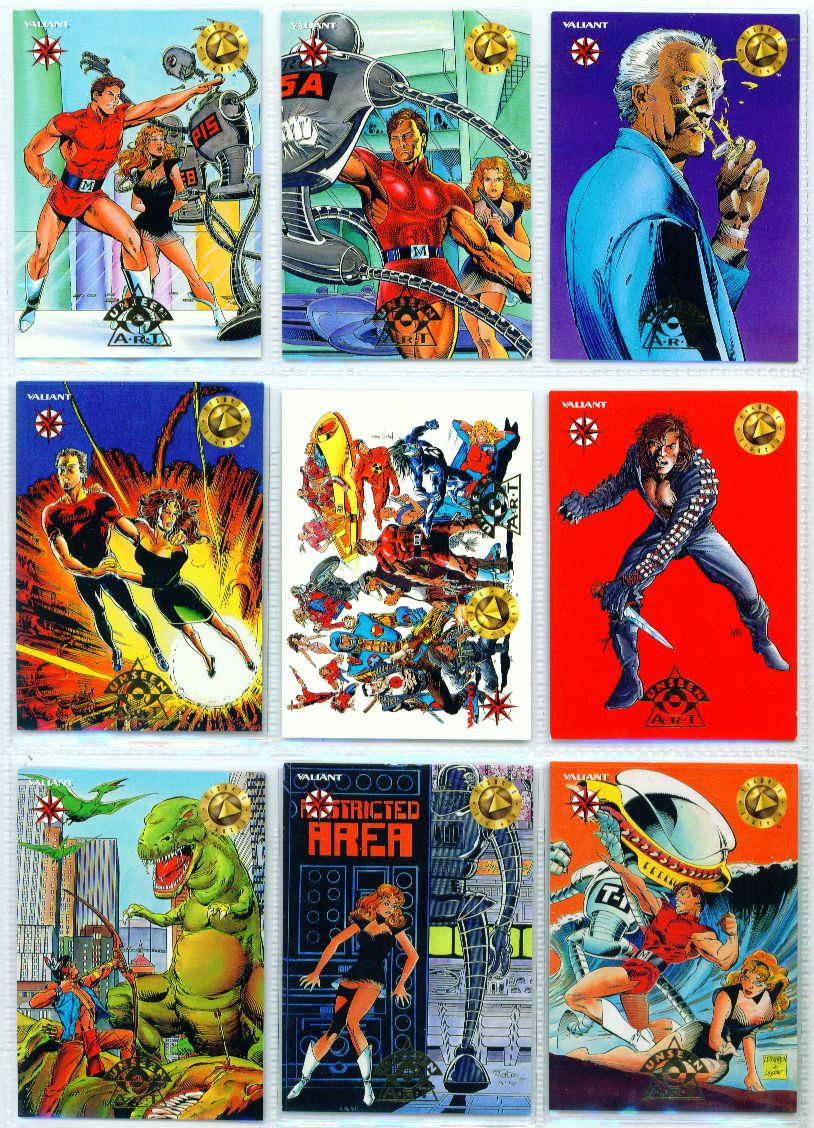 Valiant   1993   Individual Trading Cards 